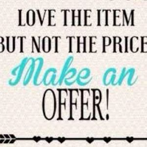 Reasonable Offers Please